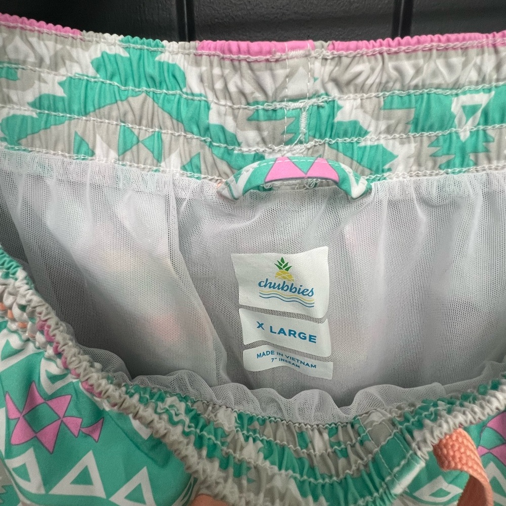Chubbies swim trunks. Men’s size XL. 7” inseam